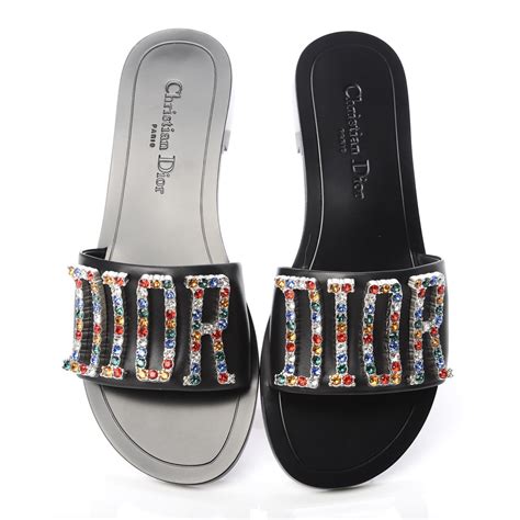 dior dio r evolution sandal|dior calfskin slide sandals.